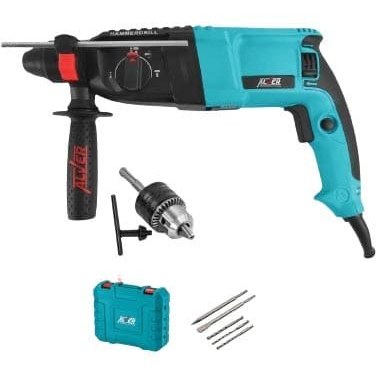 دریل بتن‌کن آلور AV-1090 سه کاره ۹۰۰ وات چهارشیار