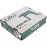 دریل چکشی ۸۵۰ وات لکا مدل DR13-085 سه‌نظام آچاری ۱۳ میلی‌متر