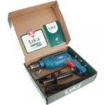 دریل چکشی ۸۵۰ وات لکا مدل DR13-085 سه‌نظام آچاری ۱۳ میلی‌متر
